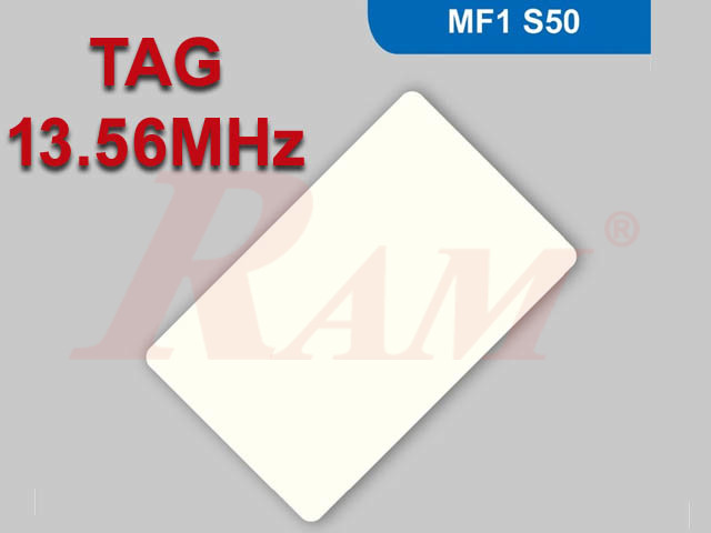 RFID Tag 13.56MHz PVC IC Card | RAM Electronics website